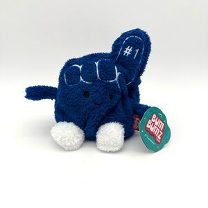 ✌️ Fannie 🥇 the Finge NWT New Retro Bum Bumz  Plush Bean 7.5" Kelly Toy Beaded